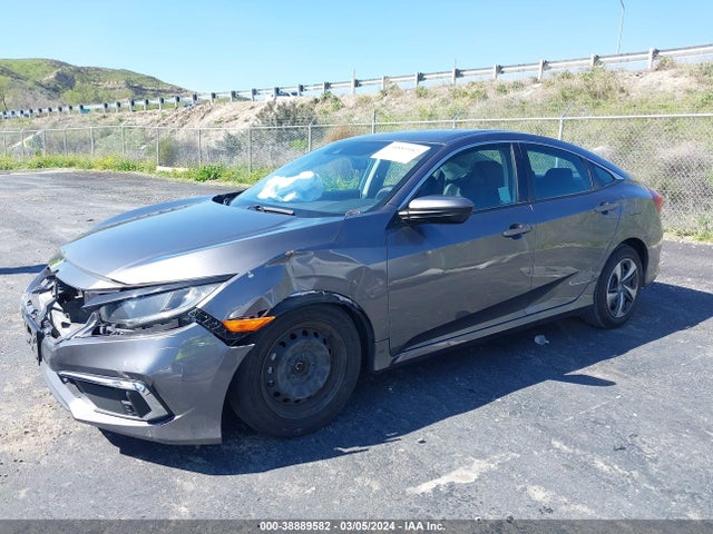 Honda Civic Lx 2021 2HGFC2F67MH524225 Image 2