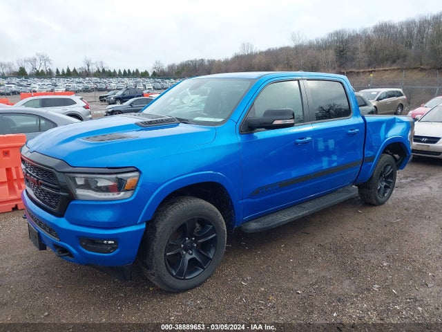 RAM 1500 Big Horn  4x4 5'7 Box 2021 1C6SRFFT0MN782206 Image 2