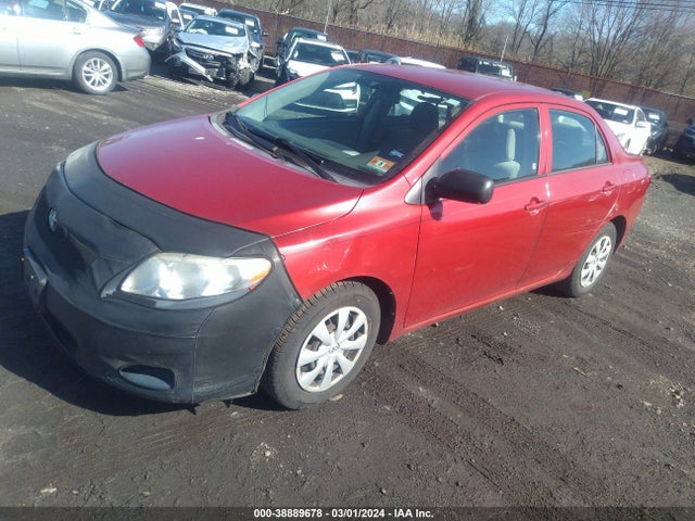2009 TOYOTA COROLLA VIN: 2T1BU40E09C138785