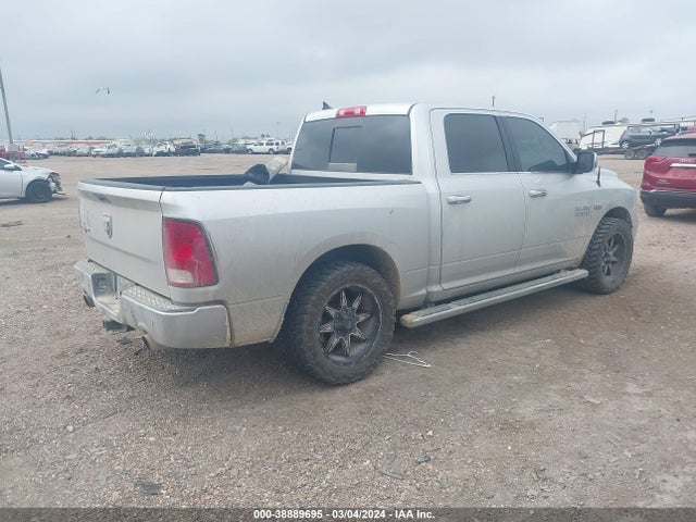 1C6RR6LT9JS254986 RAM 1500 Lone Star Silver  4x2 5'7 Box