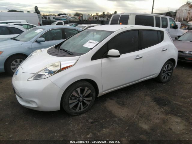 1N4AZ0CP7FC324255 Nissan Leaf Sl