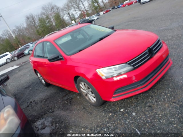 2015 VOLKSWAGEN JETTA 1.8T SE VIN: 3VWD17AJ2FM252513