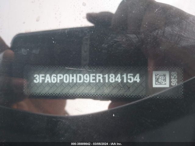 3FA6P0HD9ER184154 Ford FUSION SE