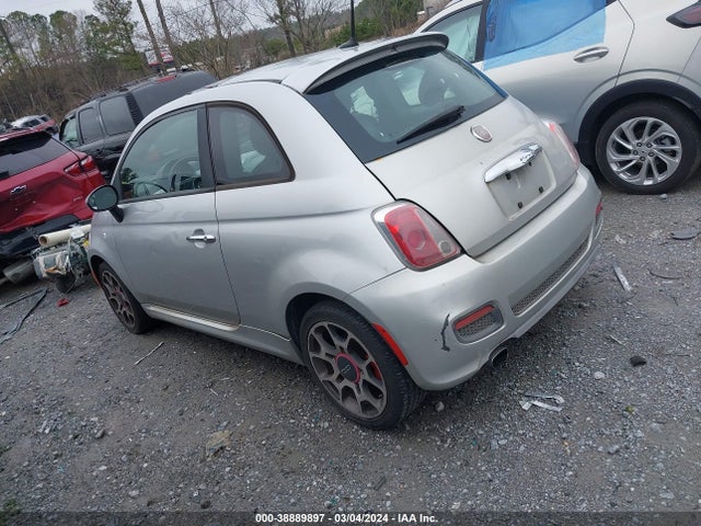 2012 FIAT 500 3C3CFFBR0CT112240 Photo 2