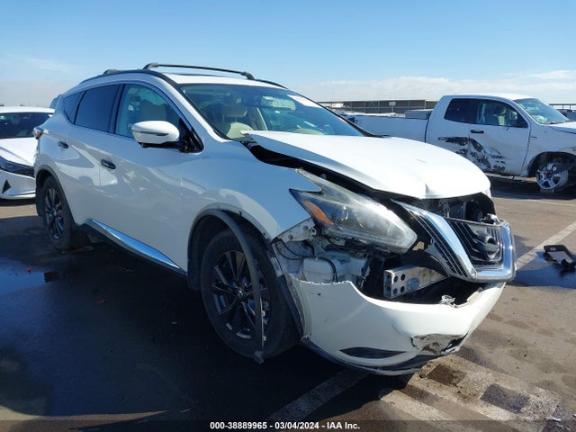 Nissan MURANO SV 2018 5N1AZ2MH8JN146216 zdjęcie główne