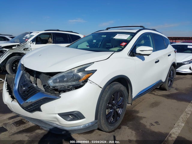 Nissan MURANO SV 2018 5N1AZ2MH8JN146216 Image 2