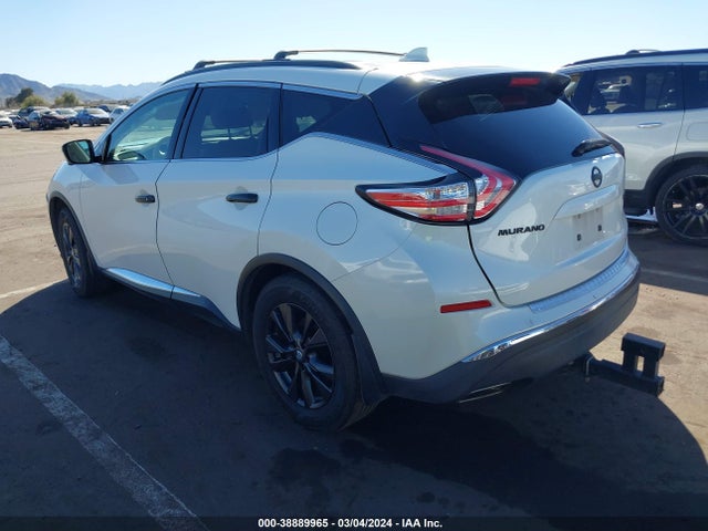 Nissan MURANO SV 2018 5N1AZ2MH8JN146216 Image 3