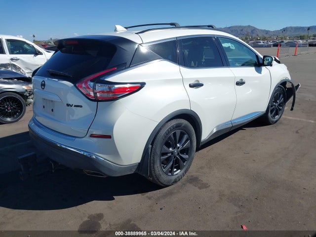 Nissan MURANO SV 2018 5N1AZ2MH8JN146216 Image 4