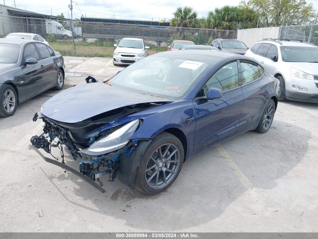 Tesla Model 3 Long Range Dual Motor All-wheel Drive 2023 5YJ3E1EB0PF657276 Image 2