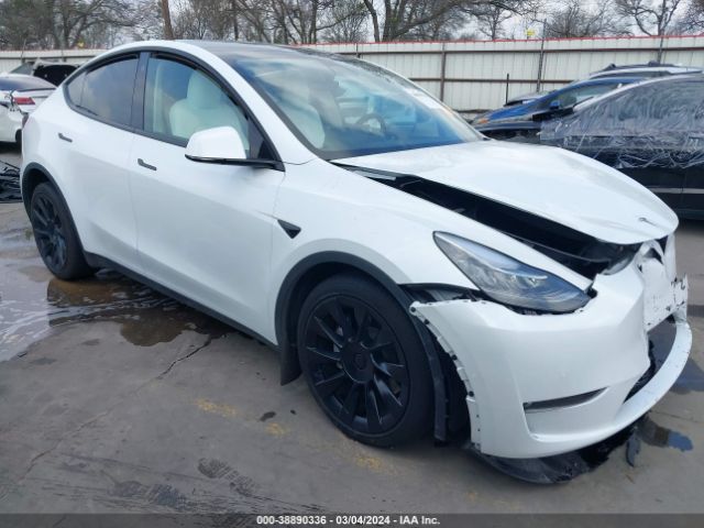 Продажа на аукционе авто 2022 Tesla Model Y Long Range Dual Motor All-wheel Drive, vin: 7SAYGDEE0NF445201, номер лота: 38890336