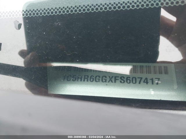 RAM 1500 Slt 2015 1C6RR6GGXFS607417 Image 9