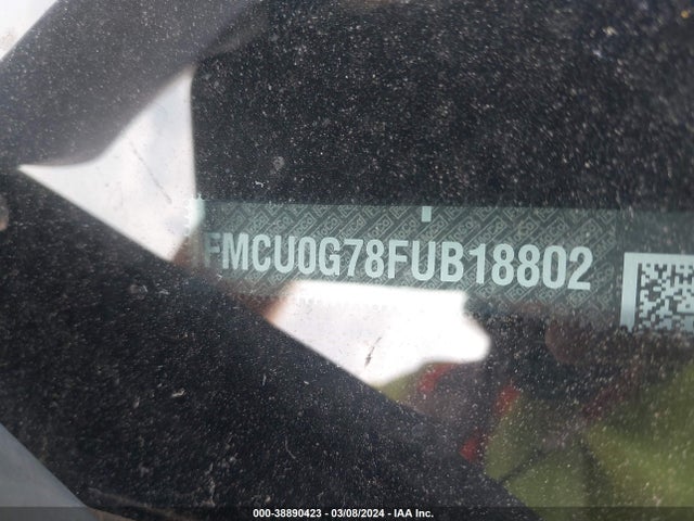 Ford ESCAPE SE 2015 1FMCU0G78FUB18802 Image 9