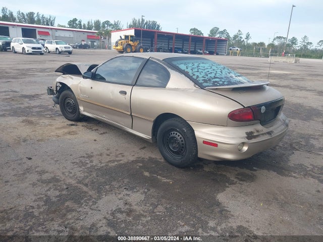 2002 PONTIAC SUNFIRE SE VIN: 1G2JB12F927447611