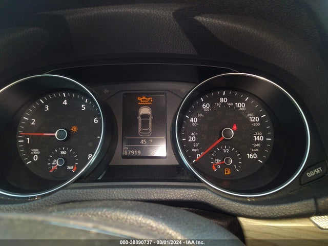 1VWBT7A39GC012848 Volkswagen Passat 1.8t Se