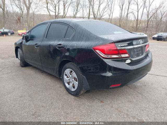 Honda Civic Lx 2014 2HGFB2F5XEH522576 Image 3