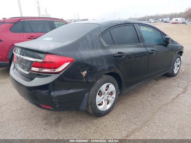 Honda Civic Lx 2014 2HGFB2F5XEH522576 Image 4