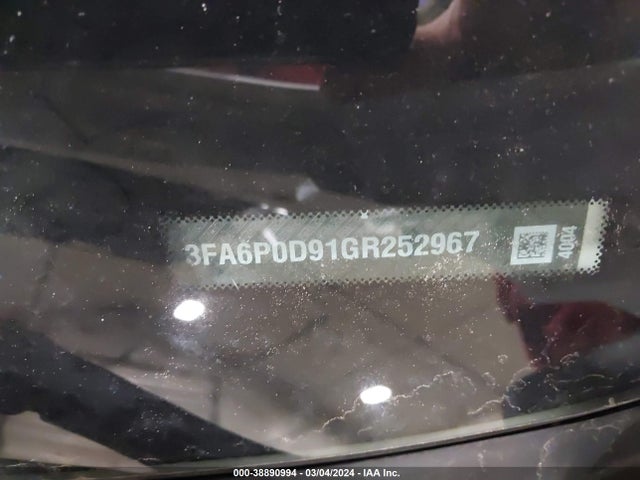 Ford Fusion Titanium 2016 3FA6P0D91GR252967 Image 9