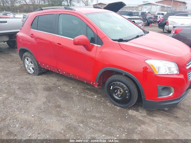 Aukcja sprzedaży 2016 Chevrolet Trax Lt, vin: KL7CJLSB0GB755624, numer aukcji: 38891037