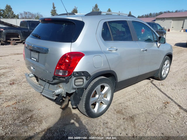 Chevrolet TRAX LTZ 2016 KL7CJMSB4GB556386 Image 4