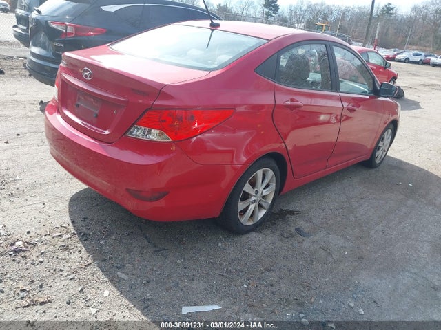 2012 HYUNDAI ACCENT GLS VIN: KMHCU4AE3CU240171