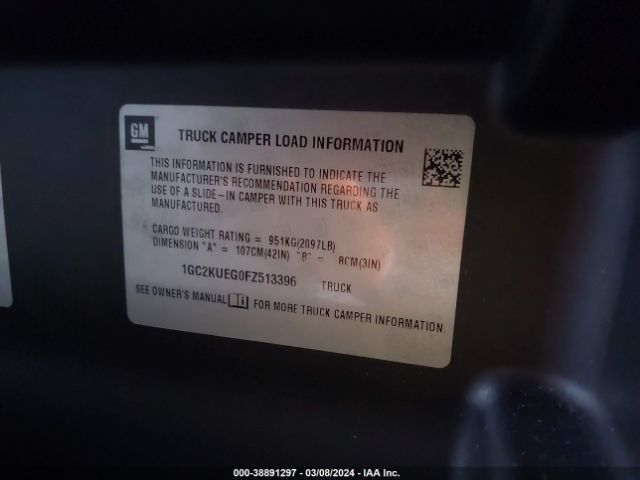 1GC2KUEG0FZ513396 Chevrolet Silverado 2500hd Wt