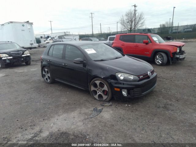 Auction sale of the 2012 Volkswagen Gti, vin: WVWHD7AJ2CW246637, lot number: 38891497