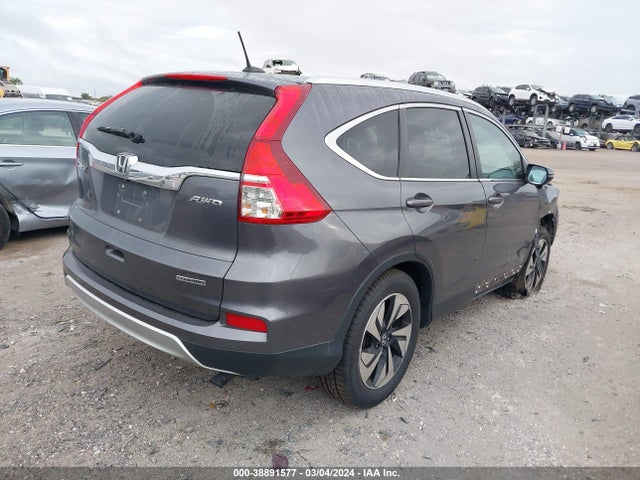 Honda Cr-v Touring 2015 5J6RM4H93FL036062 Image 4