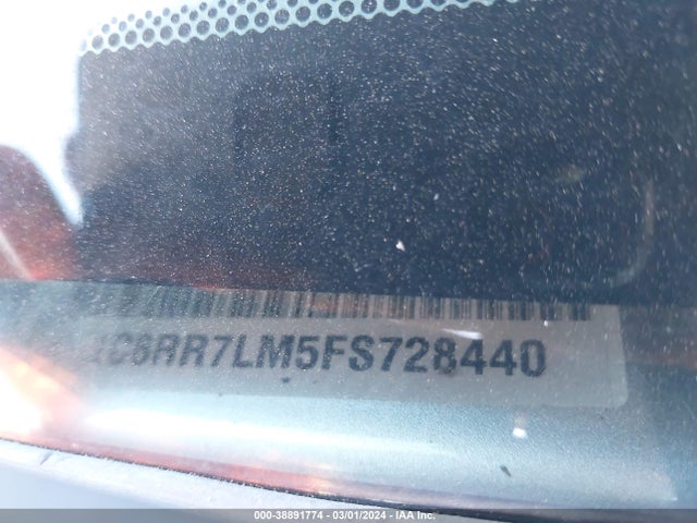 RAM 1500 Big Horn 2015 1C6RR7LM5FS728440 Image 9