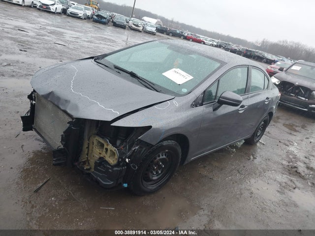 Honda Civic Lx 2014 2HGFB2F55EH515891 Image 2