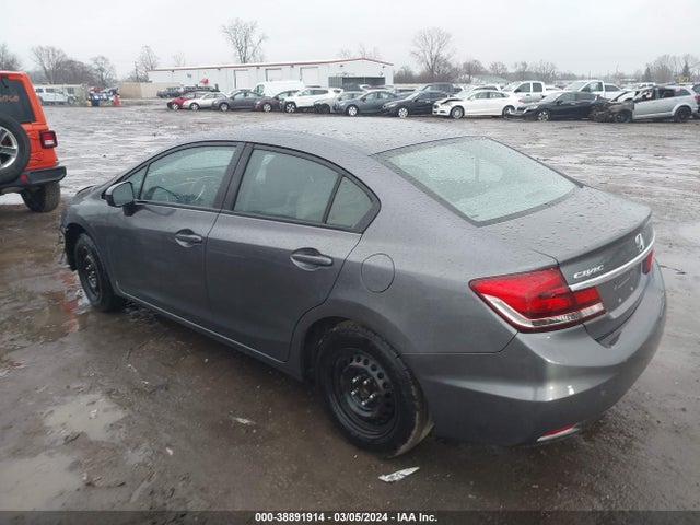 Honda Civic Lx 2014 2HGFB2F55EH515891 Image 3
