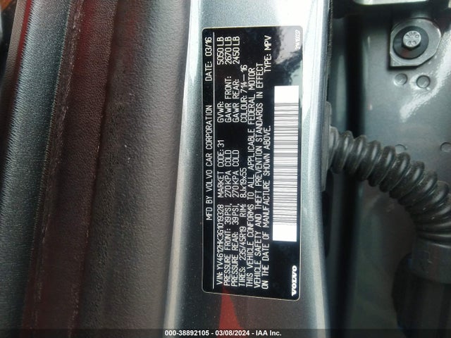 YV4612HK3G1019328 Volvo V60 Cross Country Premier