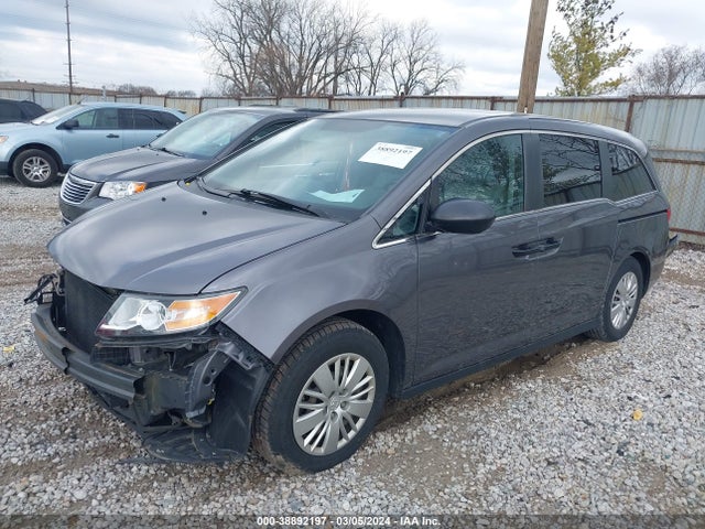 Honda ODYSSEY LX 2016 5FNRL5H21GB139339 Image 2