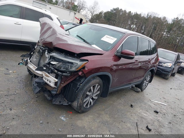 Honda Pilot Ex 2019 5FNYF5H34KB022830 Image 2