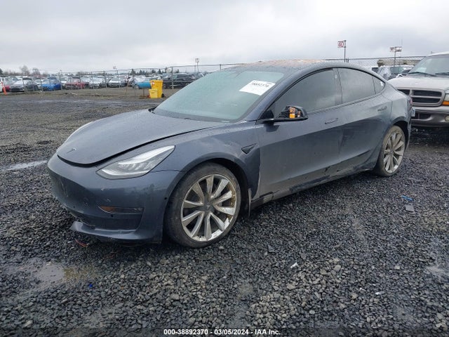Tesla Model 3 Long Range/performance 2018 5YJ3E1EB5JF091008 Image 2