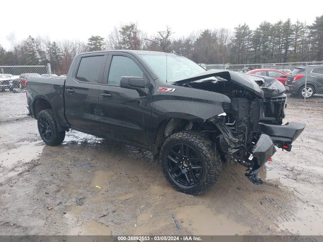Chevrolet Silverado 1500 4wd  Short Bed Lt Trail Boss 2021 3GCPYFEL1MG387110 головне зображення