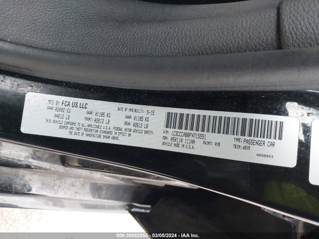 Chrysler 200 2015 1C3CCCAB8FN715551 Image 25