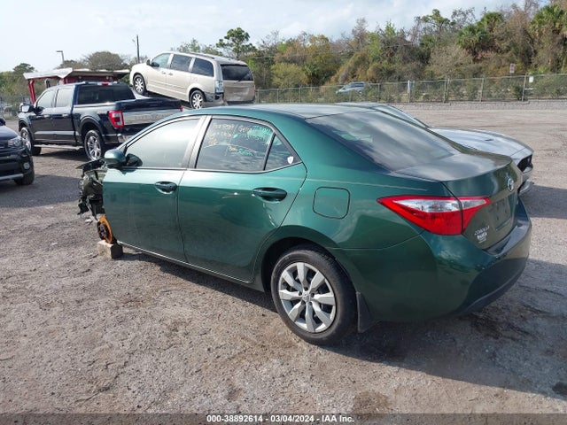 Toyota COROLLA LE 2016 2T1BURHE8GC696589 Image 3