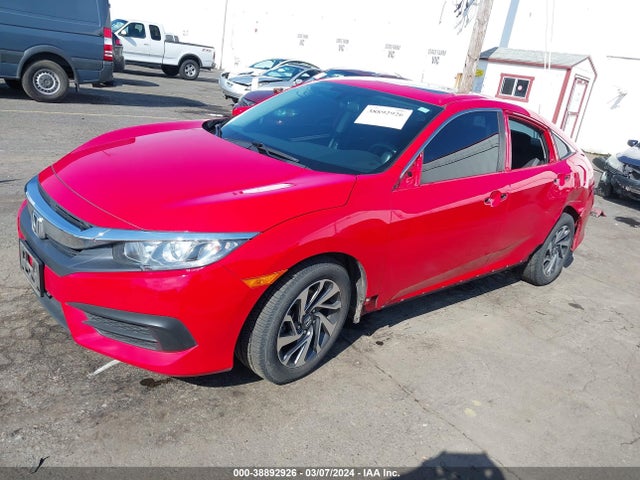 Honda CIVIC EX 2017 2HGFC2F75HH508412 Image 2