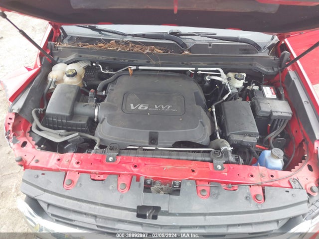 Chevrolet Colorado Lt 2016 1GCGSCE37G1256945 Image 10