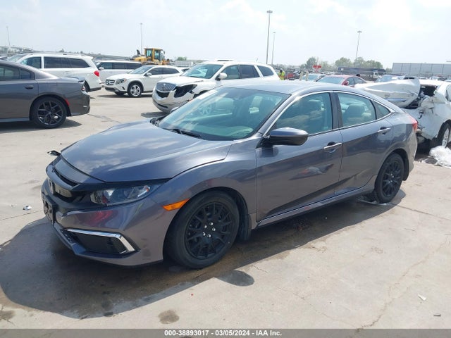 Honda Civic Lx 2020 2HGFC2F69LH554325 Image 2