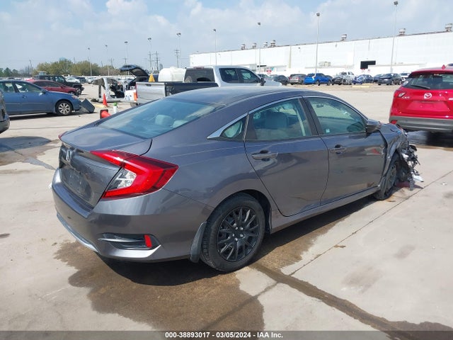 Honda Civic Lx 2020 2HGFC2F69LH554325 Image 4