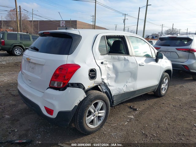Chevrolet Trax Awd Ls 2021 KL7CJNSM3MB369692 Image 4