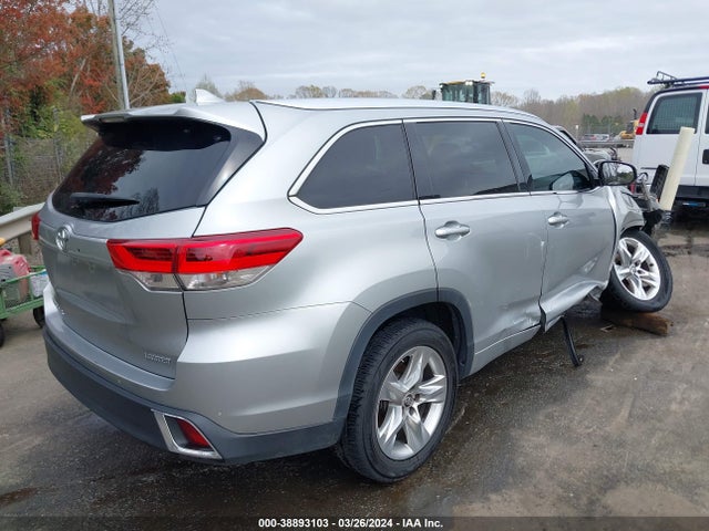 Toyota Highlander Limited 2019 5TDYZRFH3KS302778 Image 4
