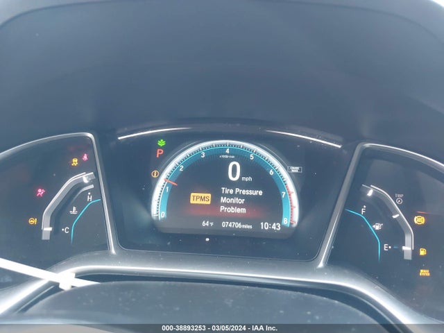 Honda CIVIC EX 2018 2HGFC2F70JH521025 Image 7
