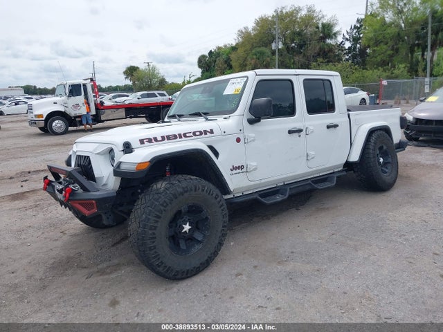 Jeep Gladiator Rubicon 4x4 2020 1C6JJTBG1LL156832 Image 2