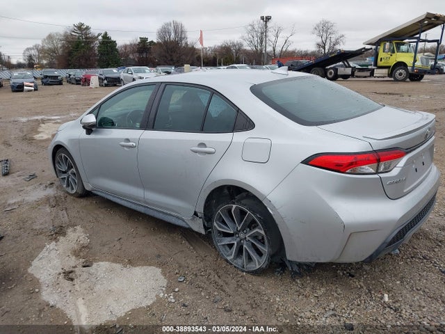 Toyota COROLLA SE 2020 5YFP4RCE0LP032214 Image 3