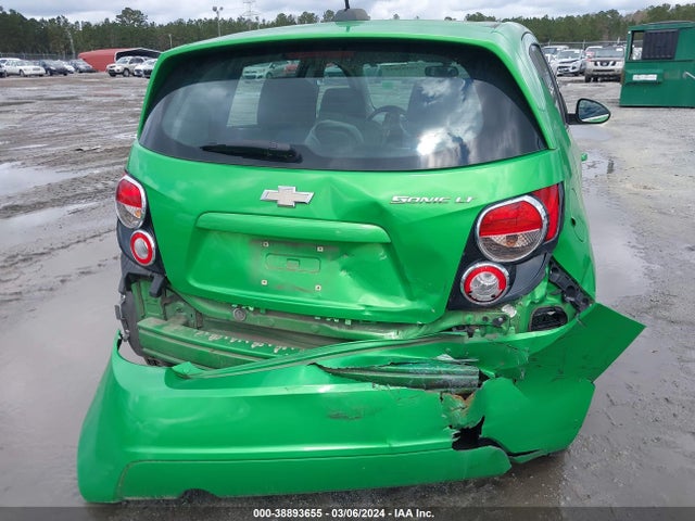 Chevrolet Sonic Lt Auto 2016 1G1JC6SG4G4116337 Image 6