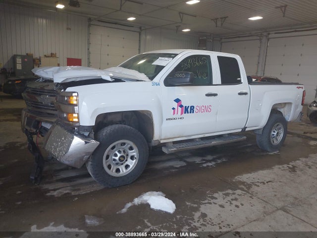 Chevrolet Silverado 2500hd Wt 2018 1GC2KUEG6JZ343764 Image 2