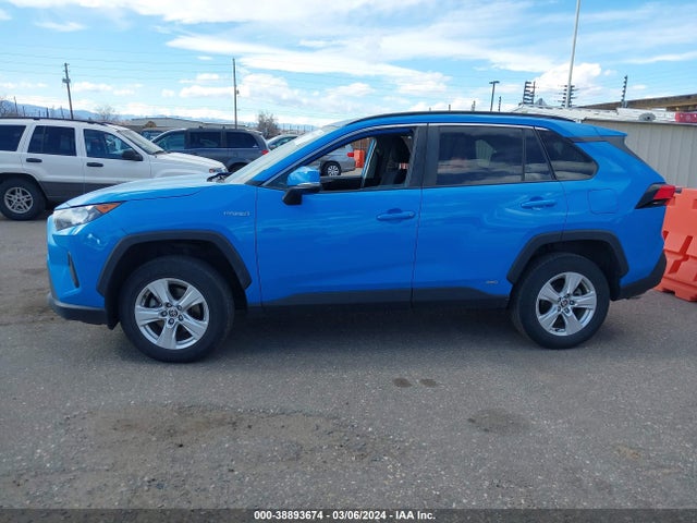 2020 TOYOTA RAV4 LE HYBRID VIN: JTMM6RFV1LD003106