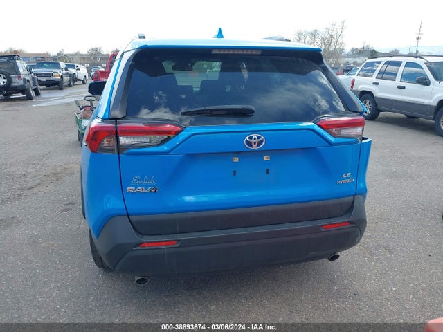 2020 TOYOTA RAV4 LE HYBRID VIN: JTMM6RFV1LD003106